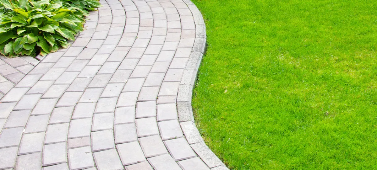 residencial driveway and pathway